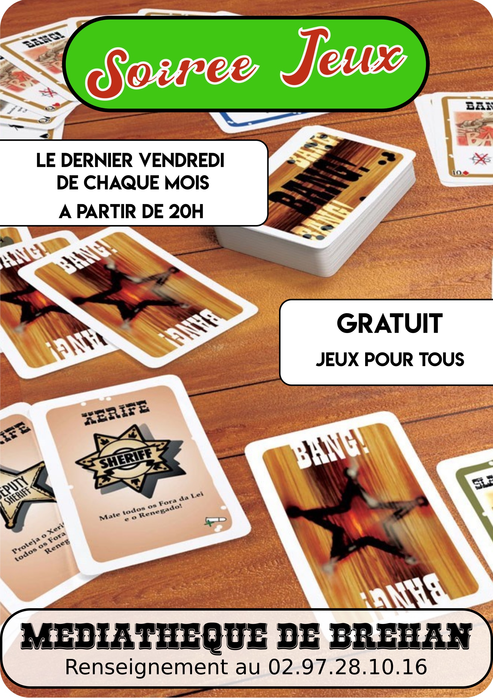 soirée jeux récurrente