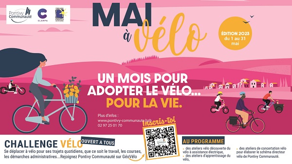 Mai à vélo