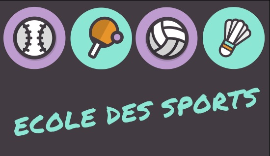ecole des sports bandeau